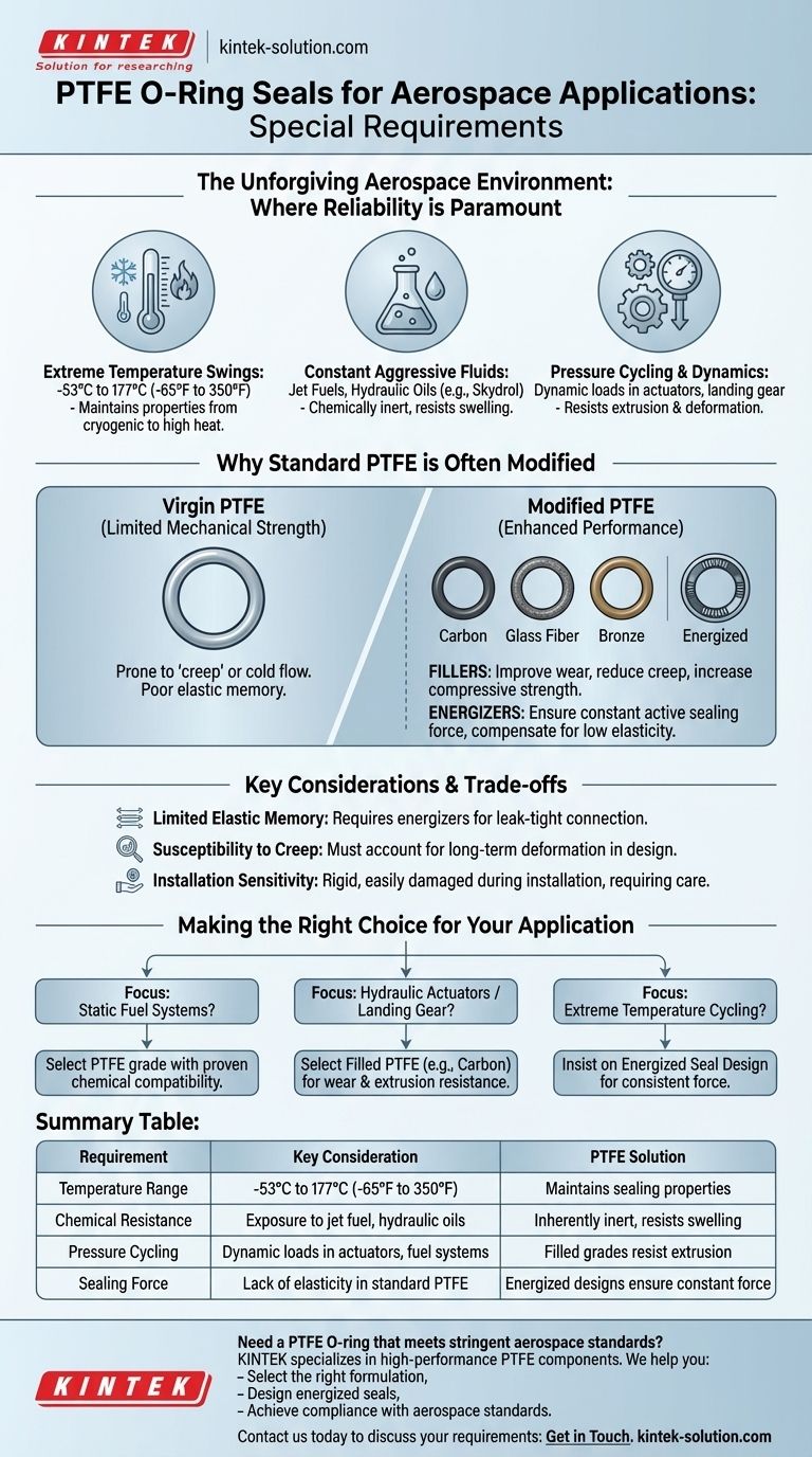 항공우주 분야에서 PTFE O-링 씰에 대한 특별한 요구 사항은 무엇입니까? 극한 환경에서의 신뢰성 보장 시각적 가이드