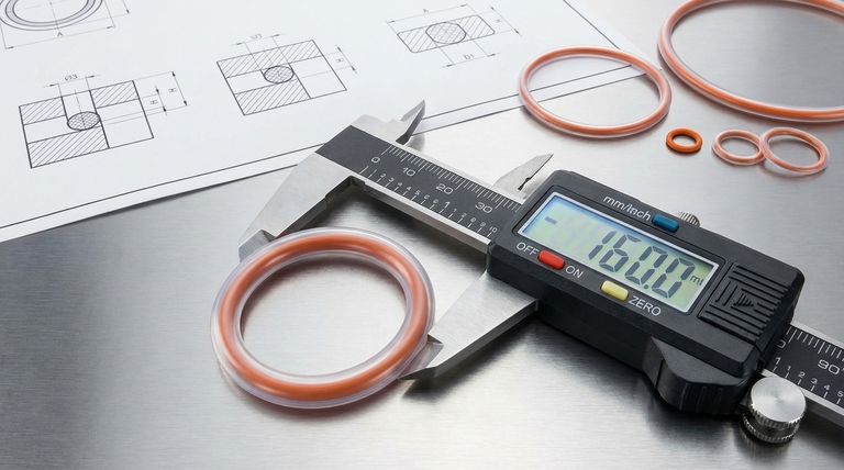 テフロン被覆Oリングの寸法はどのように定義されますか？完璧なシールを実現するための内径と線径