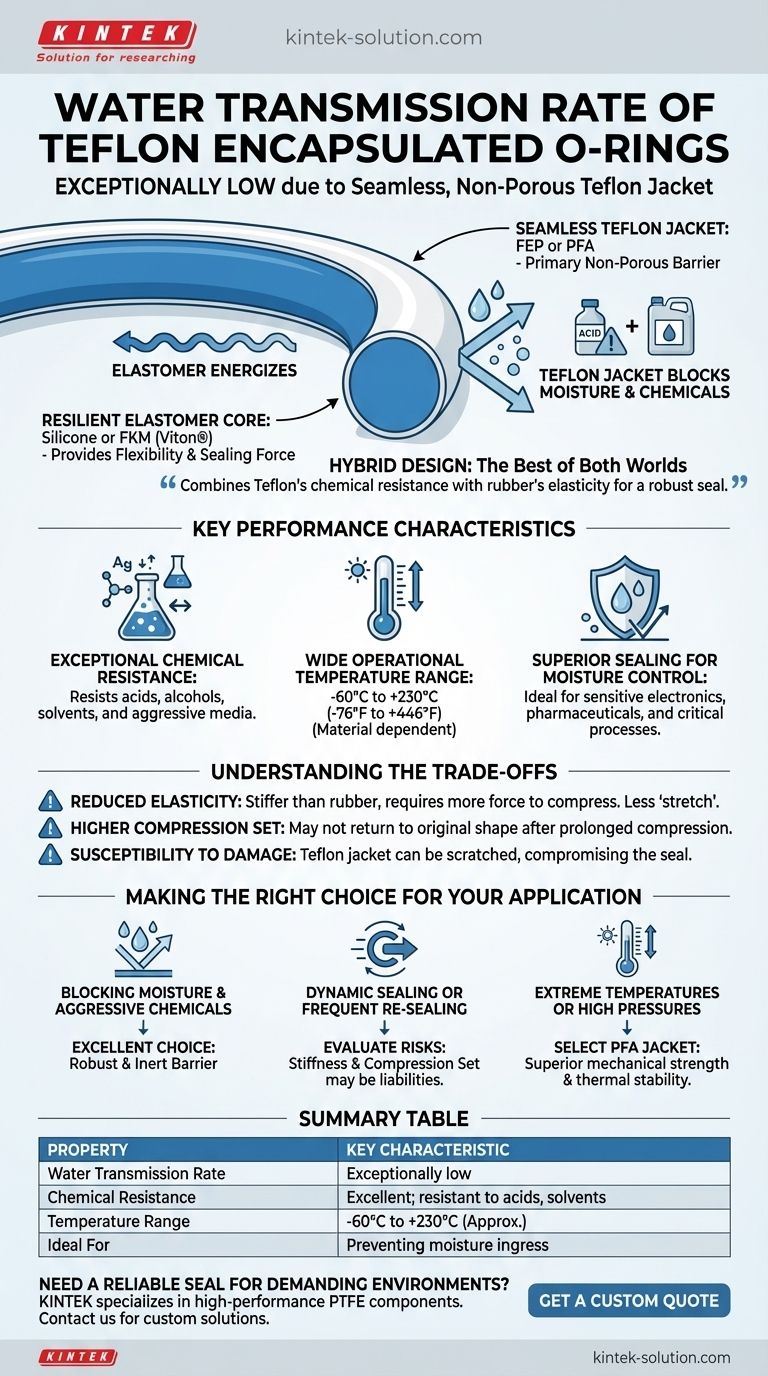 테플론 캡슐화 O-링의 수분 투과율은 얼마입니까? 탁월한 수분 밀봉 가이드 시각적 가이드