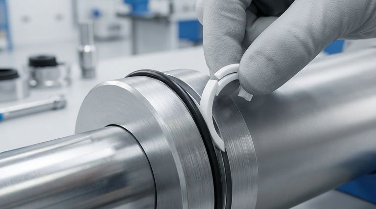 분할형(스카프 컷) PTFE 백업 링의 장점은 무엇입니까? 도구 없이 빠르고 쉽게 설치 가능