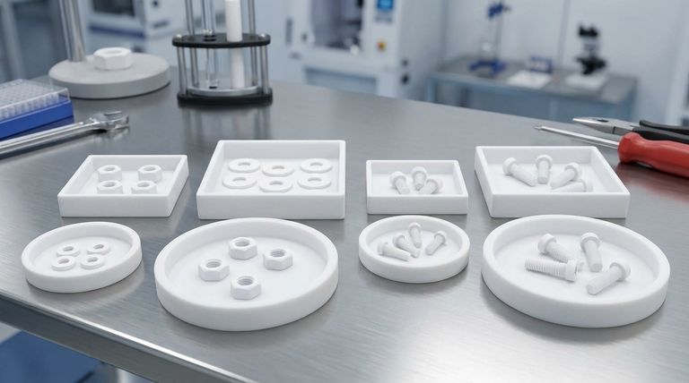 PTFE로 어떤 종류의 패스너를 만들 수 있나요? 내화학성, 저마찰 부품 가이드