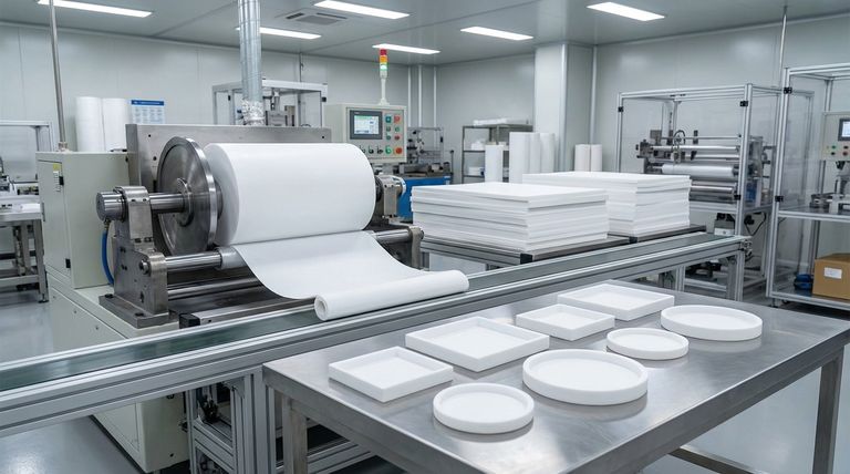 버진 PTFE는 어떻게 시트로 가공될까요? 순도, 성능 및 장단점에 대한 가이드