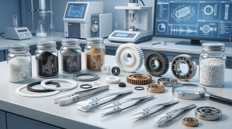 구조화된 PTFE에서 충전재는 어떤 역할을 합니까? 강도, 내마모성 및 열 성능 향상