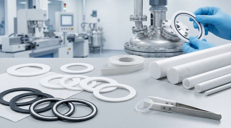 What are PTFE gaskets and how are they made? A Guide to High-Performance Sealing Solutions