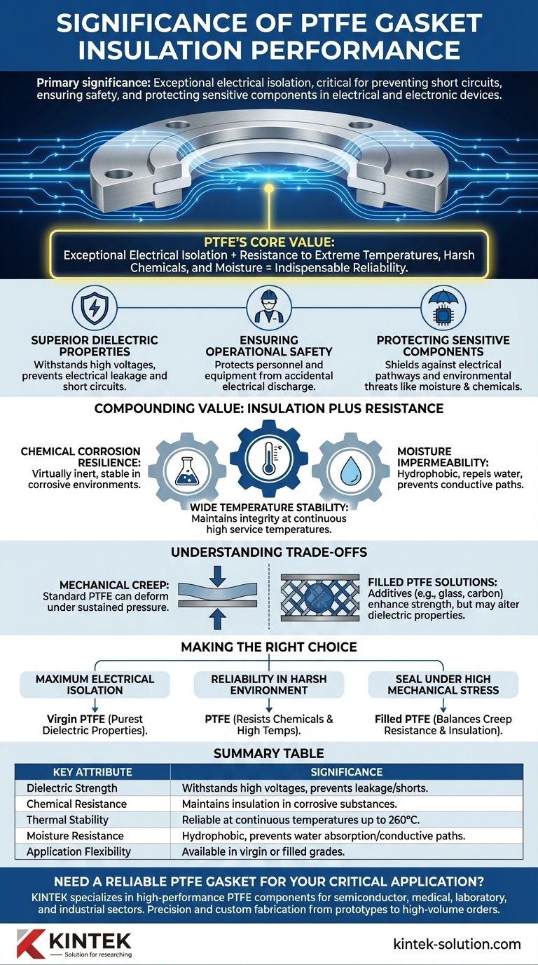 PTFE 개스킷의 절연 성능이 중요한 이유는 무엇입니까? 안전 및 신뢰성 보장 시각적 가이드