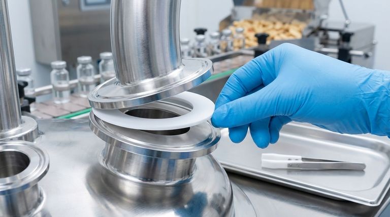 PTFE 개스킷이 제약 및 식품 장비에 적합한 이유는 무엇입니까? 순도 및 FDA 준수 보장