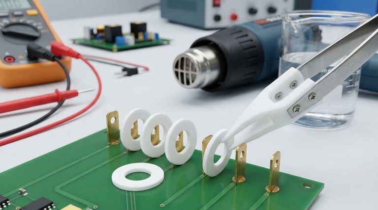 PTFE 테플론 와셔는 전기 시스템에서 어떤 역할을 합니까? 우수한 절연 및 안전 보장