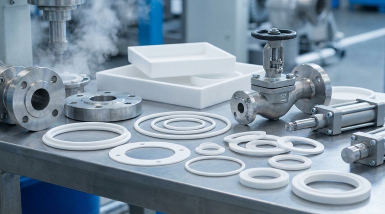 PTFE는 씰 및 개스킷에 어떻게 활용됩니까? 화학적 및 온도 저항성 활용