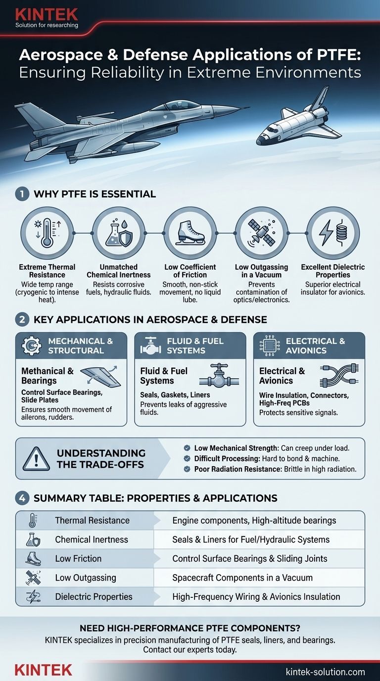 PTFE의 항공우주 및 방위 산업 응용 분야는 무엇입니까? 극한의 신뢰성을 위한 필수 요소 시각적 가이드
