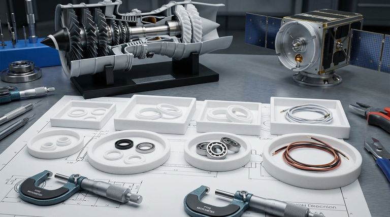 PTFE의 항공우주 및 방위 산업 응용 분야는 무엇입니까? 극한의 신뢰성을 위한 필수 요소