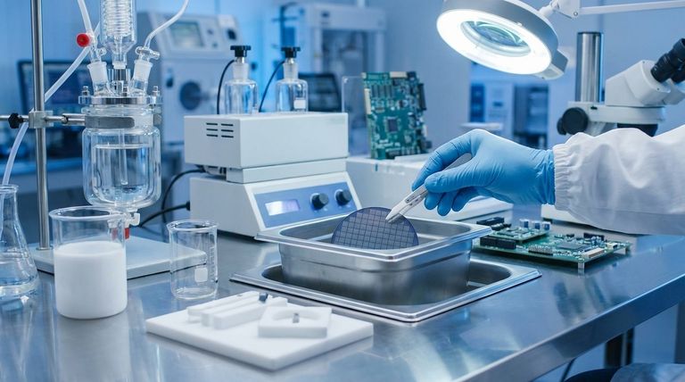 전자 및 반도체 제조에서 PTFE는 어떻게 적용됩니까? 순도와 성능을 보장합니다