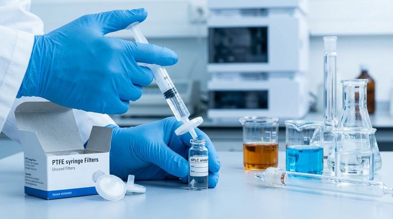 ¿Qué ventajas ofrecen los filtros de jeringa de PTFE en entornos de laboratorio? Resistencia química y pureza inigualables