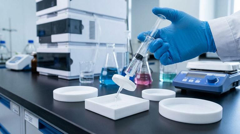 PTFE 주사기 필터가 필수적인 이유는 무엇일까요? 탁월한 내화학성과 샘플 무결성 때문입니다