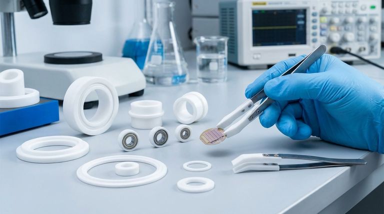 ¿En qué industrias se utilizan comúnmente las piezas de PTFE mecanizadas? Descubra el material esencial de alto rendimiento