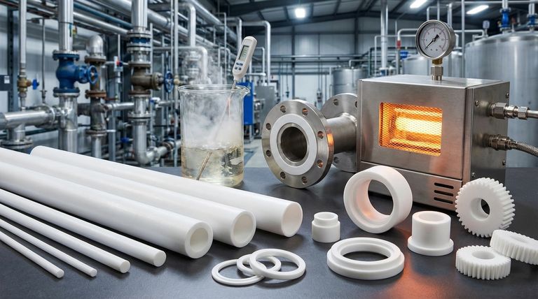 特氟龙（Teflon）棒材具备哪些关键特性，使其适用于工业应用？解锁无与伦比的耐化学性和耐热性