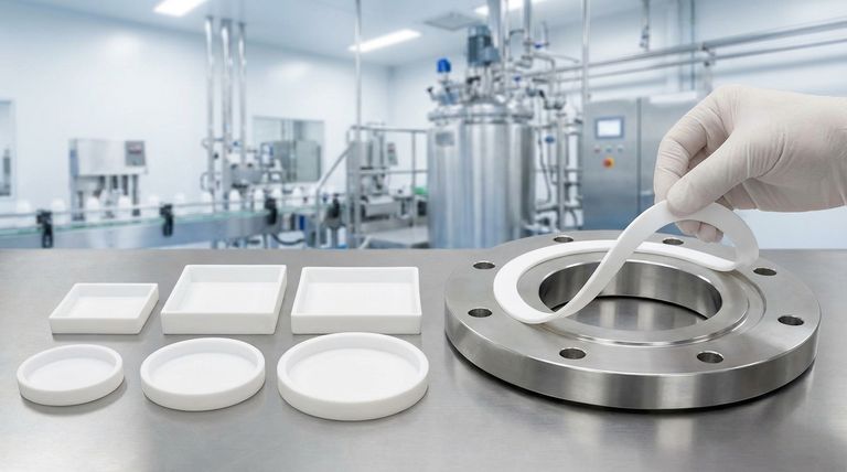 PTFE의 비점착성 특성이 개스킷 적용에 어떤 이점을 제공합니까? 깨끗하고 내구성이 뛰어나며 유지보수가 적은 씰을 보장합니다.