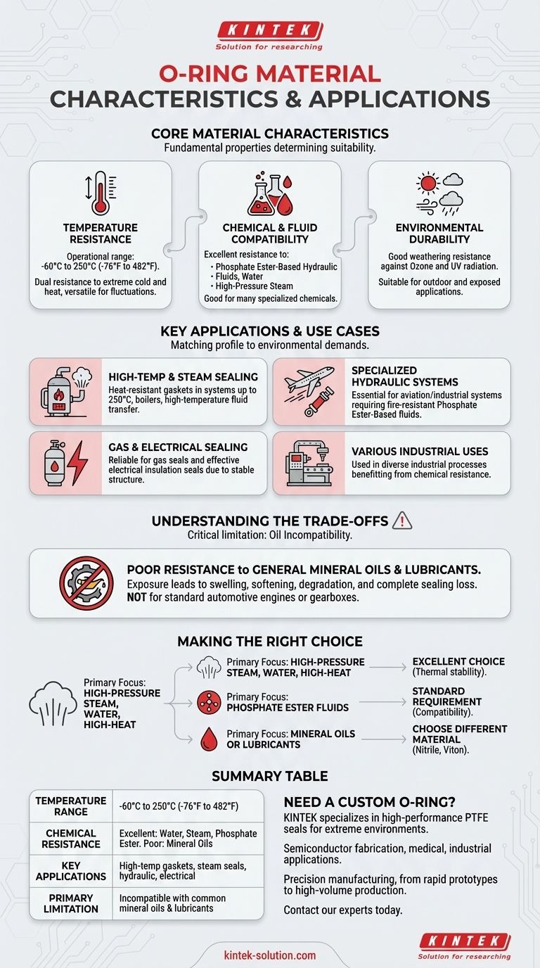 O-링 재료의 일반적인 특성과 적용 분야는 무엇입니까? 극한 환경에 적합한 씰 찾기 시각적 가이드