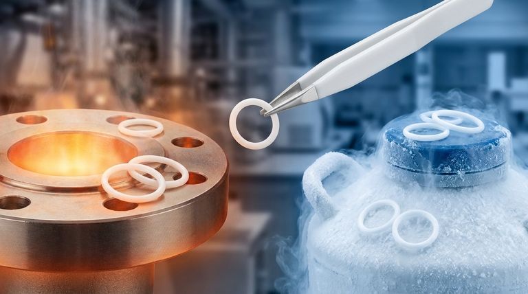 PTFE O-링의 내열성은 어떻습니까? -200°C에서 260°C의 극한 온도를 견딥니다.