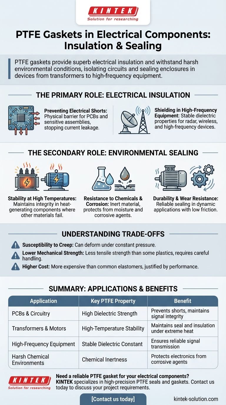 PTFE 개스킷은 전기 부품에서 어떻게 활용됩니까? 우수한 절연 및 밀봉을 보장하는 방법 시각적 가이드