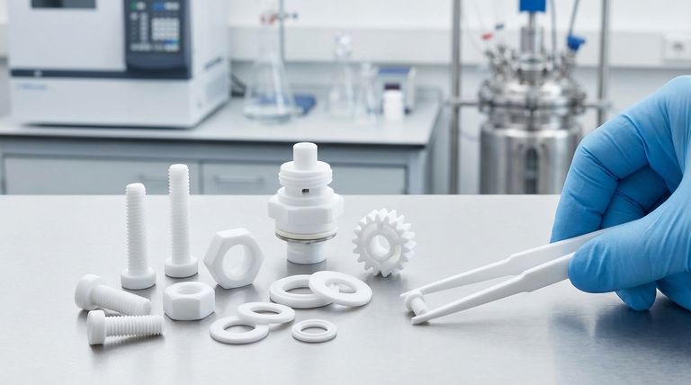 What types of fasteners and custom parts can be made from Teflon (PTFE)? Explore Its Unique Advantages