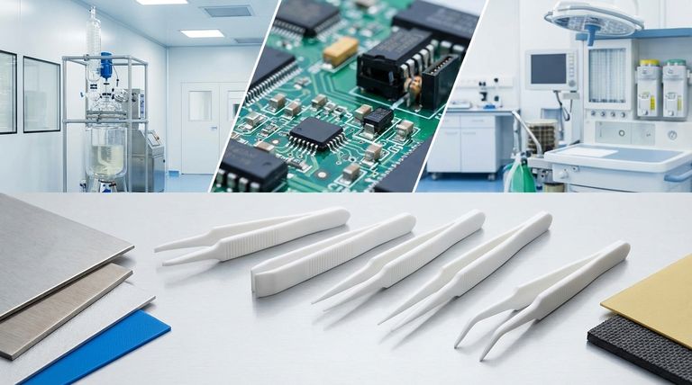 In which industries is Teflon commonly used? Essential for Chemical, Medical, and Aerospace