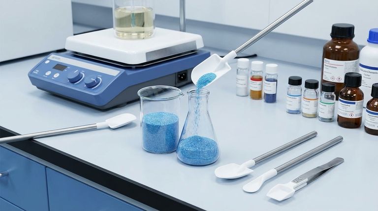 What are the key properties that make PTFE shovels ideal for laboratory use? Ensure Sample Integrity with Chemically Inert Tools