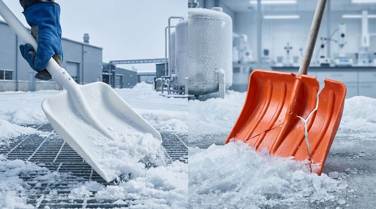 How does the durability of PTFE shovels compare to plastic shovels? Discover the Superior Choice for Harsh Conditions