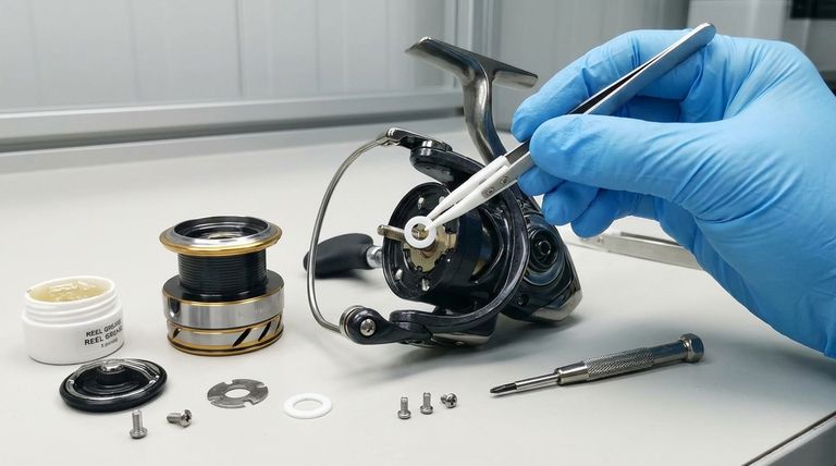 낚싯대 릴에 PTFE 코팅 스러스트 와셔를 설치하는 방법은 무엇입니까? 캐스팅을 더 부드럽게 하고 더 먼 거리를 위한 간단한 업그레이드