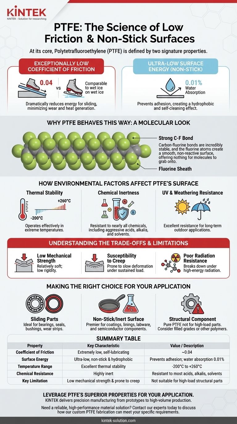 Каковы фрикционные и поверхностные свойства ПТФЭ? Откройте для себя науку, лежащую в основе его низкого трения и антипригарных свойств Визуальное руководство