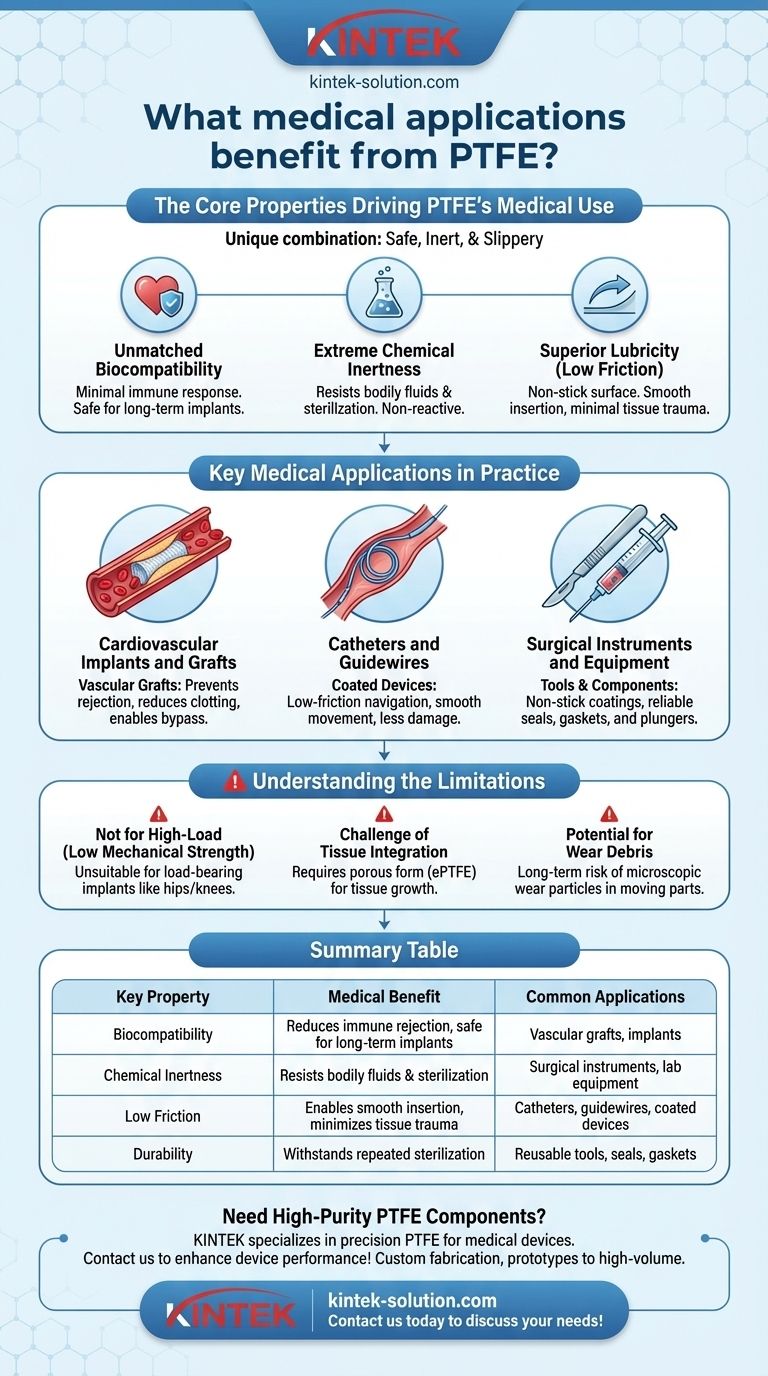 PTFE는 어떤 의료 분야에서 유익한가요? 헬스케어에서 PTFE의 중요한 역할에 대한 안내서 시각적 가이드