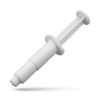 Inyector de Fluoropolímero con Jeringa de PTFE de Alta Pureza y Moldeo Integrado Personalizable, con Aguja de PTFE para Muestreo Químico de Precisión