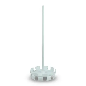 Disco Dispersor de PTFE Resistente a la Corrosión y Pala de Agitación de Hélice para Altas Temperaturas para Mezcla Química de Laboratorio