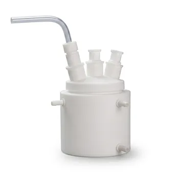 Sistema de reacción continua PTFE Embudo de goteo a presión constante con camisa Resistente a la corrosión Resistente al HF Personalizable
