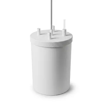 Recipiente de reacción de PTFE de alta pureza, tanque cilíndrico de politetrafluoroetileno para petroquímica
