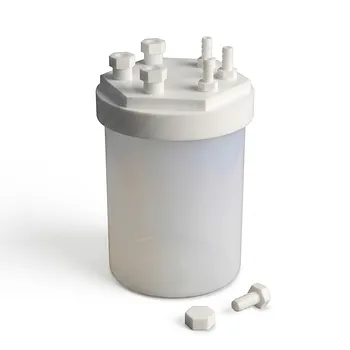 Tanque de Reacción Química PFA con Accesorios Personalizables para Síntesis de Solventes Corrosivos y Aplicaciones de Laboratorio de Alta Pureza