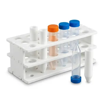 Tubos de digestión de PTFE personalizados y soportes para tubos de centrífuga resistentes a la corrosión para el análisis de trazas de bajo fondo
