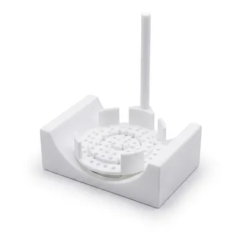 Cesta de limpieza húmeda de PTFE de alta pureza, portaohetas individual para grabado de obleas, portaplacas de máscara de 4 pulgadas personalizable