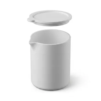 Vaso de precipitación personalizado de PTFE con tapa 200ml compatible con placa calefactora, recipiente de laboratorio resistente a 200°C