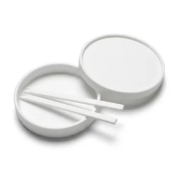 Placas de Petri personalizadas de politetrafluoroetileno PTFE de 60 mm, material de laboratorio resistente a la corrosión y bajo fondo