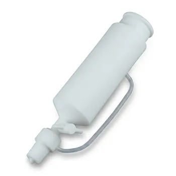 Embudo de separación de presión constante PTFE personalizado 100ml, material de laboratorio de fluoropolímero para transferencia de productos químicos corrosivos