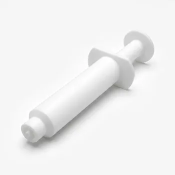 Jeringa de PTFE Virgen de Alta Pureza 20ml Resistentes a Productos Químicos para Manejo de Líquidos, Integración con Bombas de Jeringa y Tubos PFA