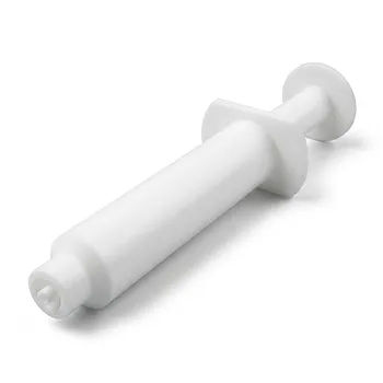 Jeringa de precisión de PTFE virgen para dosificación química e integración con bombas de jeringa con compatibilidad con tubería FEP
