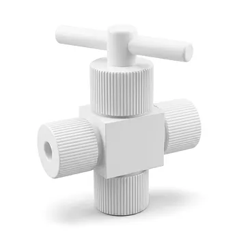 Válvulas de PTFE resistentes a la corrosión personalizables de 2, 3 y 4 vías: Soluciones de control de fluidos de Teflón para altas temperaturas