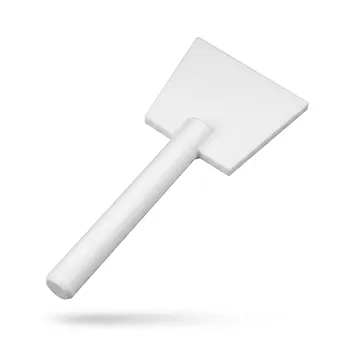Cucharón de Farmacia Personalizado Resistente a Ácidos y Álcalis de PTFE, Material de Teflón Blanco para Alta Temperatura, para Uso en Laboratorios Biofarmacéuticos