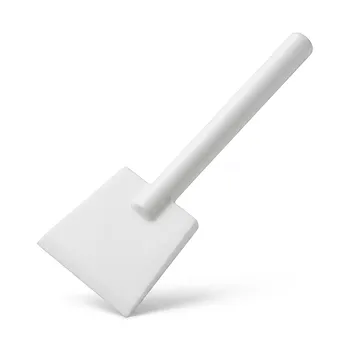 Pala de material PTFE de alta pureza, cuchara químicamente inerte antiadherente para análisis de trazas