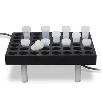 Placa calefactora resistente a la corrosión con recubrimiento de PTFE modificado y bastidor calefactor opcional para soluciones personalizadas de laboratorio químico