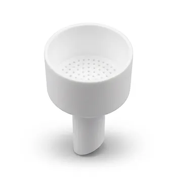 Dispositivo de filtración al vacío con embudo Buchner de PTFE resistente a la corrosión para separación sólido-líquido: equipo de laboratorio irrompible y personalizable