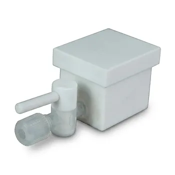 Célula de evaporación de PTFE resistente a la corrosión y tanque de electroforesis de 400 ml, recipiente de reacción aislante ignífugo personalizable