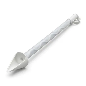 Muestreador Sólido de PTFE Blanco Resistente a la Corrosión Herramienta de Muestreo Manual con Longitud Personalizable