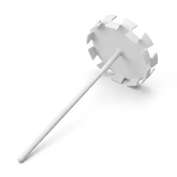 Disco de dispersión de PTFE de alta pureza resistente a la corrosión y paleta de agitación inerte para mezcla en industrias alimentaria, farmacéutica y cosmética